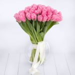 Тюльпаны розовые
