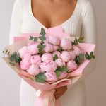 Пионы розовые