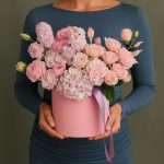 Розы пудровые