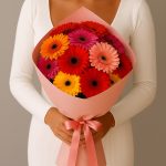 Герберы розовые